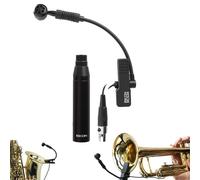 MICROFONO A CONDENSATORE EIKON HCS20 PROFESSIONALE PER STRUMENTI A FIATO NERO