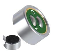 Microfono a condensatore electret, pickup stereo omnidirezionale, alta sensibilità, registrazione audio professionale, attrezzatura audio per la registrazione, 0,6 x 0,6 x 0,3 cm