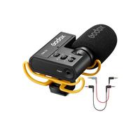 Microfono A Condensatore IVM-S2 Microfono A Pistola per Telefoni Cellulari, Fotocamere Reflex per Registrazioni Dal Vivo, Interviste e Vlogging