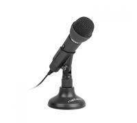 Microfono a condensatore Natec Adder nero