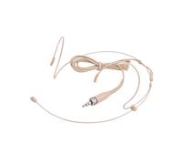 Microfono A Condensatore Omnidirezionale per Auricolare per Trasmettitore Bodypack Wireless per da 3,35 mm con Blocco.