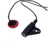 Microfono a contatto piezo professionale per chitarra violino banjo mandolino ukulele viola violoncello - con cavo jack da 1 4 nastro adesivo -sided Rilevatore di suono anti-interferenze amplificatore