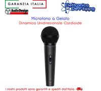 PA M20 Microfono dinamico cardioide - con cavo XLR/Jack 5 mt AudioDesign PRO -