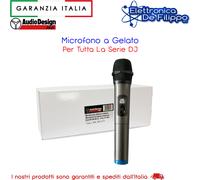 Microfono Palmare Wireless Opzionale / Ricambio per diffusori M1-2-3 E Dj 677Mhz