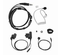 Microfono a gola con cancellazione del rumore, attatore per cuffie con microfono a vibrazione, Push-to-Talk, ricambio per HT1000 JT1000 MT2000 MTS2000 MT6000 MTX838 MTX900