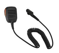 Microfono a Mano Per HYTERA HYT, 3,5 Mm Antipolvere Impermeabile Altoparlante Walkie-Talkie Auto Microfono a Mano Radio CB Con Cavo Flessibile e Clip Posteriore a 360 Gradi, Nero
