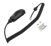 Microfono a onde corte MH-31 per Yaesu FT-450D FT-818 FT-857D FT-891 FT-991A, microfono a 8 pin con cavo a spirale e clip