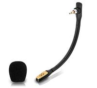 Microfono A40 di ricambio per Astro A40 / A40 TR Gaming Headset su PS5, PS4, Xbox One, PC, Mac, telefono, cancellazione del rumore 3,5 mm, nero