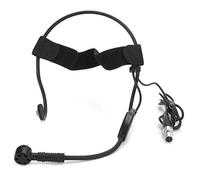 Microfono ad archetto a 3 pin, microfono a condensatore per auricolare Auricolare e microfono per auricolari per wireless Trasmettitore Mixer