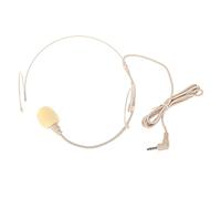 Microfono ad archetto Cuffie per bassi pesanti a orecchio singolo con bloccaggio a vite per lezioni e stazioni TV