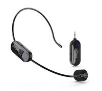 Microfono ad archetto microfono ad archetto professionale Microfono auricolare wireless 2.4G Microfono A Condensatore,Microfono ad Archetto per Guida Turistica/Insegnamento/Promozione/Discorso