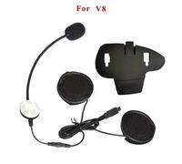 Microfono altoparlante mini jack USB da 10 pin adatto per interfono Bluetooth multiplo per moto V8~11318