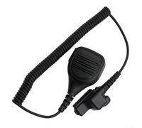 Microfono altoparlante PMMN4051B per Motorola XTS5000 XTS3000 XTS2500 XTS1500, riduzione del rumore, jack da 3,5 mm, design robusto in ABS per sicurezza e caserma dei vigili del fuoco