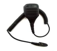 Microfono altoparlante portatile per RT-880 RT-880G UV-98 Plus RT-817A Radio bidirezionale Microfono di comunicazione impermeabile Nero Costruzione ABS