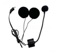 Microfono antivento per casco in policarbonato | Design con asta in metallo, riduce il rumore del vento, trasmissione audio chiara, comunicazione esterna, costruzione robusta
