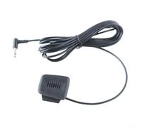 Microfono audio per auto cablato da 35 mm per BMW Microfono stereo esterno con cavo da 300 cm ABS nero Pannello per tetto di ricambio per installazione luce di lettura