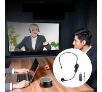 Microfono auricolare 2 in 1 per la testa del microfono per l'insegnamento