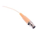 Microfono auricolare cablato con asta orientabile microfono a condensatore vocale per amplificatore vocale insegnamento lezioni di arti dello spettacolo pin XLR beige leggero confortevole