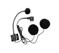 Microfono Auricolare con Altoparlante di Tipo C per Motocicletta per Caschi A Mezza Maschera
