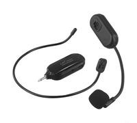 Microfono Auricolare Fili Ricaricabile 6-8h Microfono Auricolare | Tecnologia 2.4G stabile, portata 30m, suono chiaro, basso consumo, ideale per grandi spazi