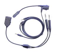 Microfono Aviation per cuffie WH-1000XM4/5/6 con microfono leggero Boom. Compatibile con cuffie Sony Noise Cancelling e altri con audio da 3,5 mm.