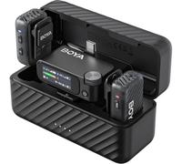 Microfono BOYA BOYAMIC 2 USB-C Lavalier AI cancellazione rumore e registrazione interna