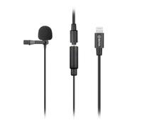 Microfono Boya BY-M2 Lightning lavalier omnidirezionale 24 bit 48 kHz 6 m