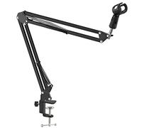 Microfono braccio, supporto microfono, braccio microfono regolabile, braccio microfono adatto per HyperX QuadCast Blue Yeti Rode Elgato, per registrazione podcast streaming