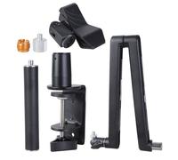 Microfono Braccio Supporto Sospensione Boom a Forbice Adattatore per Gioco Disco