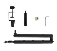 Microfono Cantilever Stand Mic Boom Vibrate Proof Telaio In Alluminio 360 Gradi Rotazione Per Creatori di Contenuti Musicisti Regolabile Mic Stand Alluminio