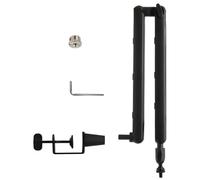 Microfono Cantilever Stand Mic Boom Vibrate Proof Telaio In Alluminio Rotazione 360 Gradi Per Creatori di Contenuti Musicisti Basso Profilo Desktop Mic Stand Stabilizzatore