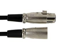 GEWA Cavo microfonico Basic Line 9m, nero, XLR(f) - XLR(m), 190050