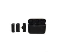 Microfono Clip ABS Compatibile per android Tablet per smartphone | Custodia integrata, ricarica rapida, audio stabile, ideale per riprese esterne, design ergonomico