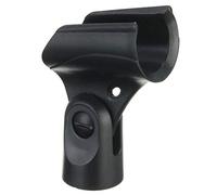 Microfono Clip Stand Clip Holder Pratico Pieghevole Microfono Accessori Nero 1 Pc Practical Design