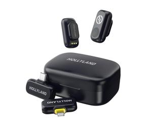 Microfono combinato Hollyland Lark A1 wireless 2,4 GHz omnidirezionale con cancellazione del rumore