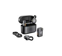 Microfono combinato wireless Hollyland LARK M2S USB-C Lightning cardioide a durata estesa