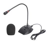 Microfono compatto dal design flessibile, indicatore LED, controllo automatico del volume, struttura resistente, tecnologia di cancellazione del