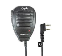 PNI Microfono con altoparlante MHS40 2 poli, compatibile con radio PMR, VHF/UHF
