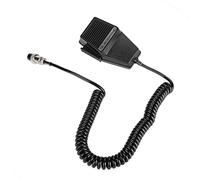 Microfono con Altoparlante Radio, Microfono con Altoparlante Walkie Talkie Microfono con Microfono Radio a 4 Pin Compatibile per Cobra Car CB
