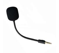 Microfono con asta da 3, 5 mm rimovibile per barracudaX Cuffie con microfono e utilizzo microfono con asta in schiuma antivento con cancellazione del rumore Parabrezza in schiuma per microfono da
