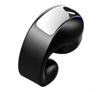 Microfono con cancellazione del rumore clip auricolare wireless per | Consapevolezza di stile aperto, sicuro per corsa, ciclismo, guida, mantiene il suono ambientale, consapevole della situazione