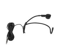 Microfono con Gancio per l'orecchio Jack da 1/4 Microfono con Cuffia Leggero Cablato Lunghezza 16,4 Piedi per Uomo Amplificatore Marketing