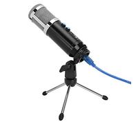 Microfono con Voce Chiara Ad Alta sensibilità e Riverbero Integrato, Microfono a Condensatore per PC (#2)