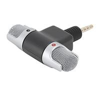 Microfono da 3,5 Mm, Mini Microfono Stereo, con Alimentazione Plug-in Piccolo e Leggero (4 poli)
