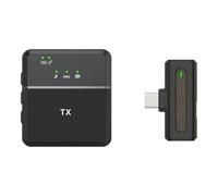 Microfono da bavero | Attrezzatura di registrazione wireless | Microfono a clip per registrazione video - per video vlogging live streaming fotocamera computer uomo donna