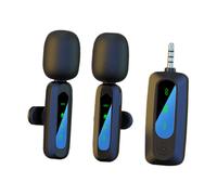 Microfono da bavero con ricevitore Microfono lavalier per telefoni tablet