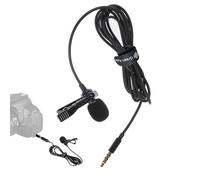 Microfono da bavero, microfono lavalier con clip, versatile e leggero, per insegnamento, palcoscenico, conferenze