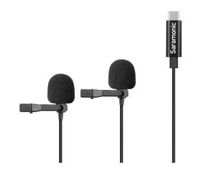 Microfono da bavero Saramonic LavMicro U3C USB-C 6 m Nero