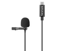 Microfono da bavero USB-C Saramonic LavMicro U3A 2 m Nero