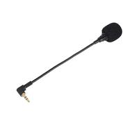 Microfono da casco - Sostituzione flessibile del microfono dinamico da 3,5 mm, microfonu di registrazione compatto con clip, raccolta audio a mani libere con riduzione del rumore | Ideale per caschi